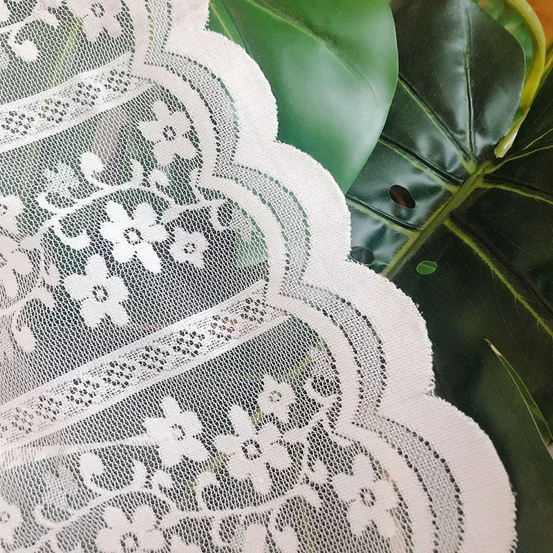 Beautiful White Lace Window Screen Curtains for Living Dining Room Bedroom Balcony White Gauze American Rural White Moonlight
Beautiful White Lace Window Screen Curtains for Living Dining Room Bedroom Balcony White Gauze American Rural White Moonlight
