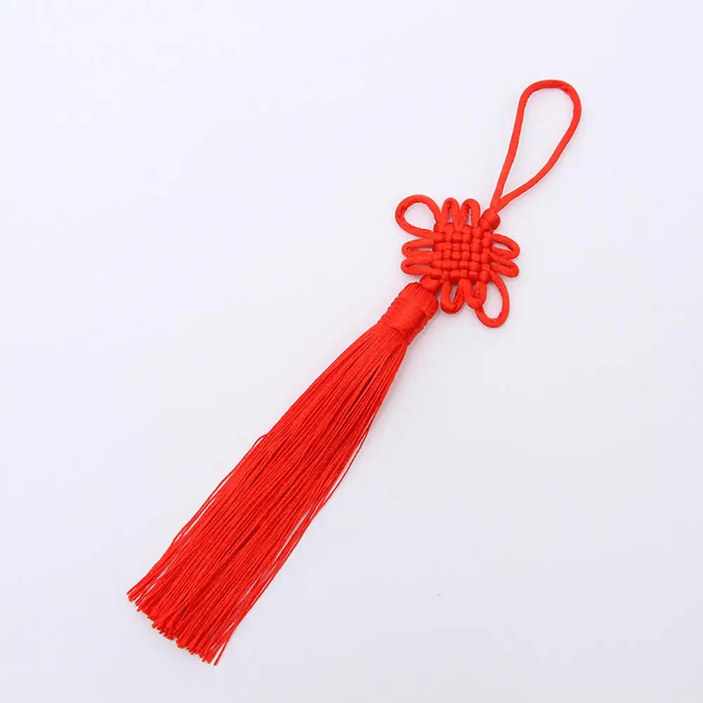 20 Red Chinese Knot Tassels Handmade Polyester Pendant Keychain Bookmark DIY Craft Supplies Mini Bag Decoration
20 Red Chinese Knot Tassels Handmade Polyester Pendant Keychain Bookmark DIY Craft Supplies Mini Bag Decoration