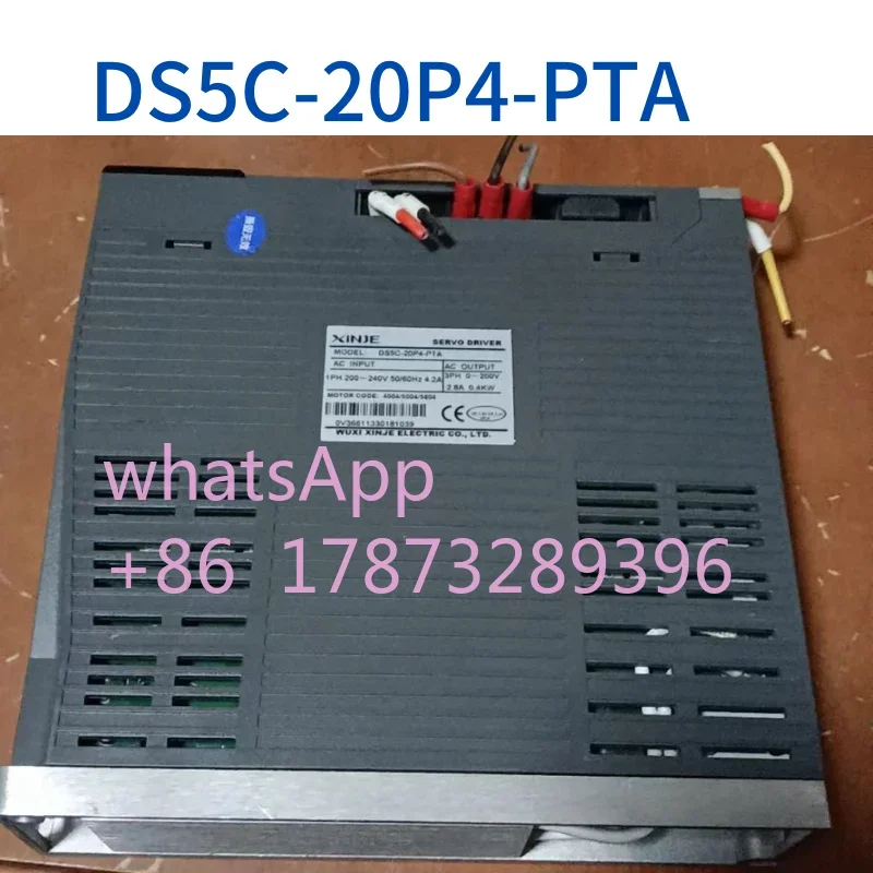 Used 400W servo driver DS5C-20P4-PTA functional test normal fast delivery 
Used 400W servo driver DS5C-20P4-PTA functional test normal fast delivery