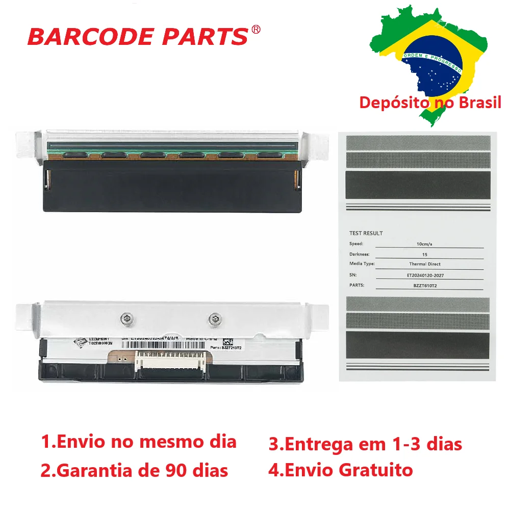 Печатающая головка 203 точки на дюйм для принтера Zebra ZT210 ZT220 ZT230, P 1037974 -010
Печатающая головка 203 точки на дюйм для принтера Zebra ZT210 ZT220 ZT230, P 1037974 -010