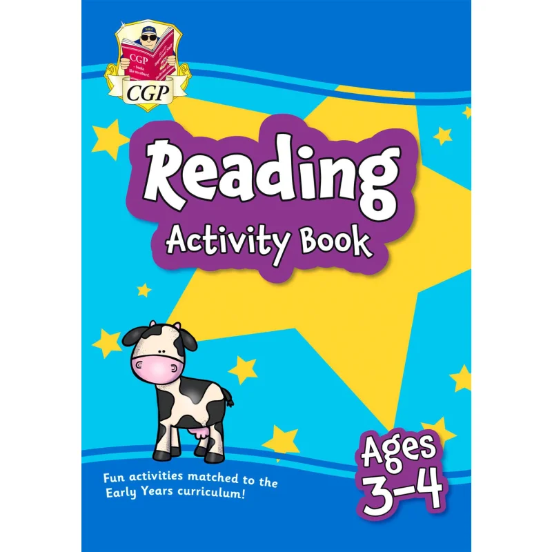 New Reading Activity Book For Ages 34 Preschool CGP TEAM Coordination Group Publications 9781789088854 Book
New Reading Activity Book For Ages 34 Preschool CGP TEAM Coordination Group Publications 9781789088854 Book
