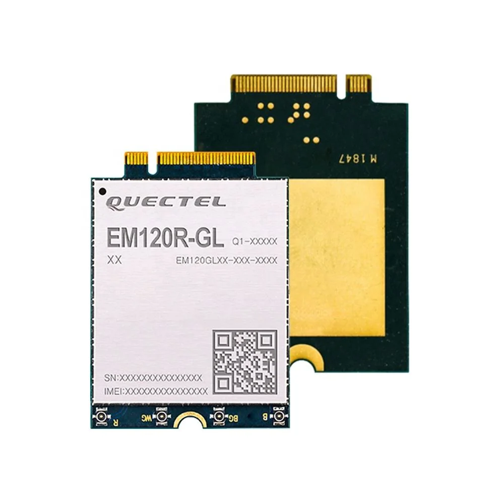 LTE Cat 12 Module EM120R-GL M.2 for IoT/M2M Applications, Max. Downlink 600Mbps / 150Mbps Uplink Under LTE
LTE Cat 12 Module EM120R-GL M.2 for IoT/M2M Applications, Max. Downlink 600Mbps / 150Mbps Uplink Under LTE