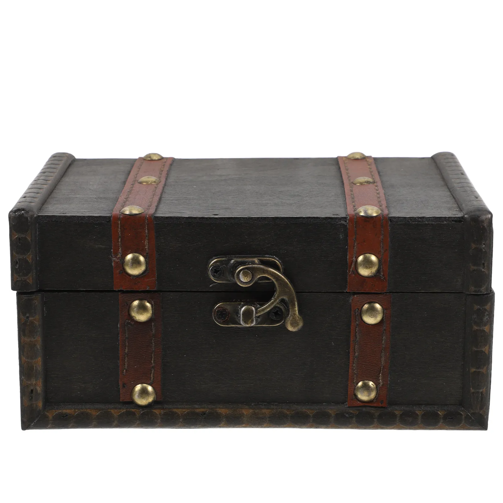 Small Rectangular Wooden Chest with Lock Vintage Jewelry Trinket Organizer Decorative Storage Box for Bridal Keepsakes Retro
Small Rectangular Wooden Chest with Lock Vintage Jewelry Trinket Organizer Decorative Storage Box for Bridal Keepsakes Retro