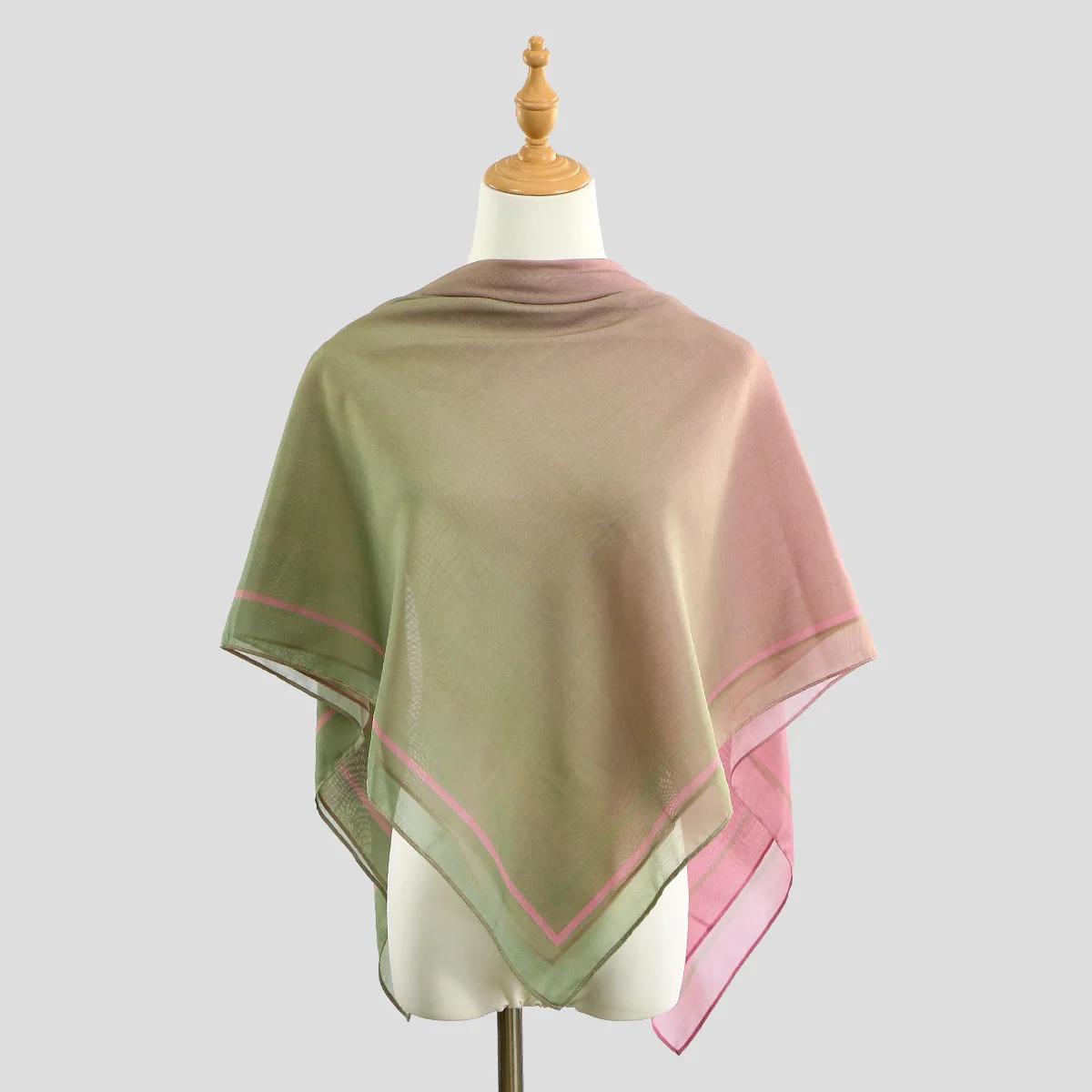New Square Scarf Gradient Color Women Fashion Scarves Voile Hijab Muslim Headscarf Shawl Wrap Kerchief Headband Bandanas 110*110
New Square Scarf Gradient Color Women Fashion Scarves Voile Hijab Muslim Headscarf Shawl Wrap Kerchief Headband Bandanas 110*110