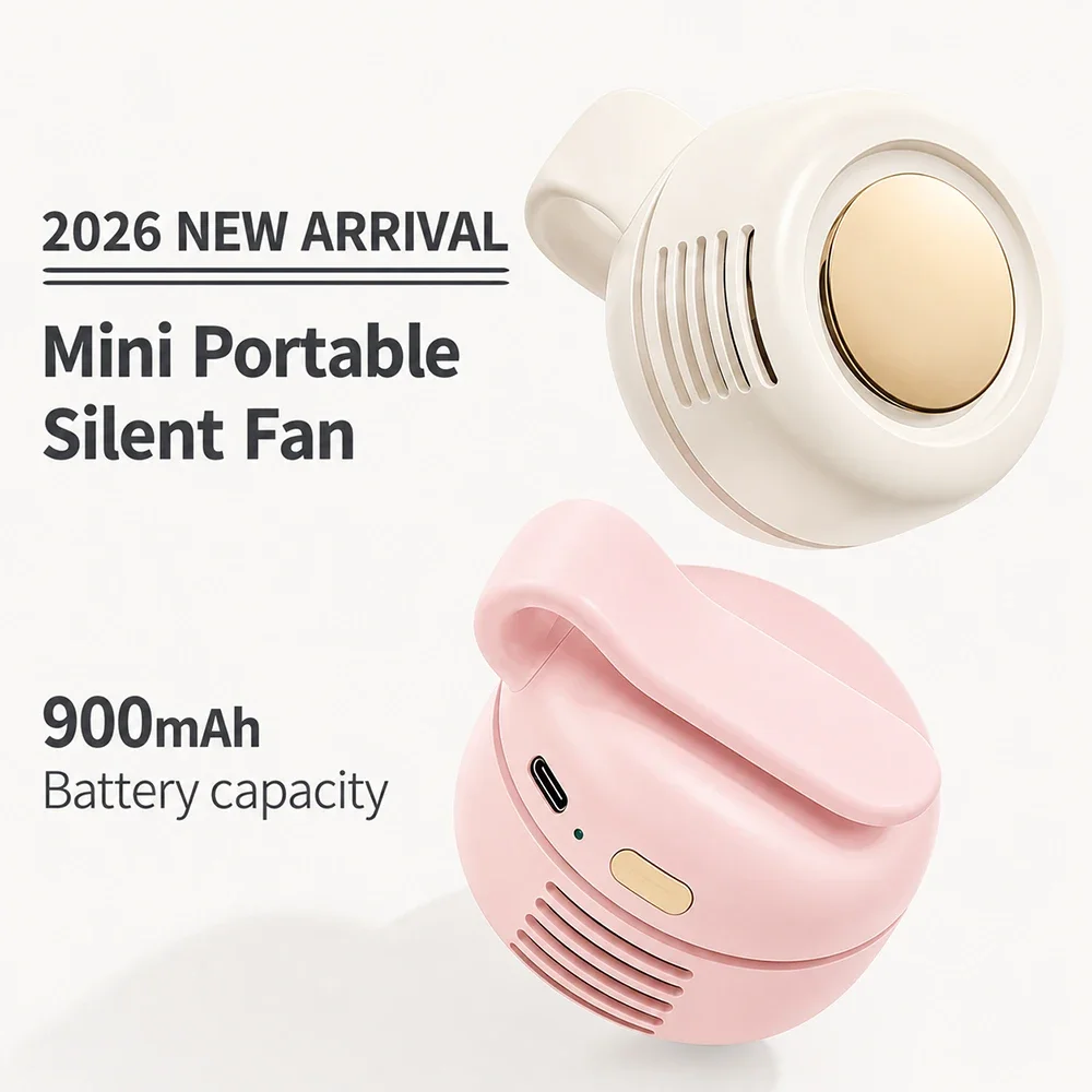 Mini Whirlwind Leafless Fan 3-Speed Silent Strong Wind USB Rechargeable Handsfree Waist Clip Handheld for Outdoor Travel Hiking
Mini Whirlwind Leafless Fan 3-Speed Silent Strong Wind USB Rechargeable Handsfree Waist Clip Handheld for Outdoor Travel Hiking