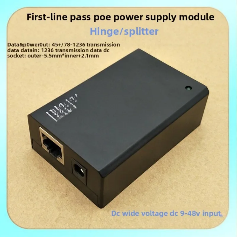 Разветвитель мощности инжектора POE 9-48 В для IP-камеры, модуль адаптера POE, аксессуары
Разветвитель мощности инжектора POE 9-48 В для IP-камеры, модуль адаптера POE, аксессуары