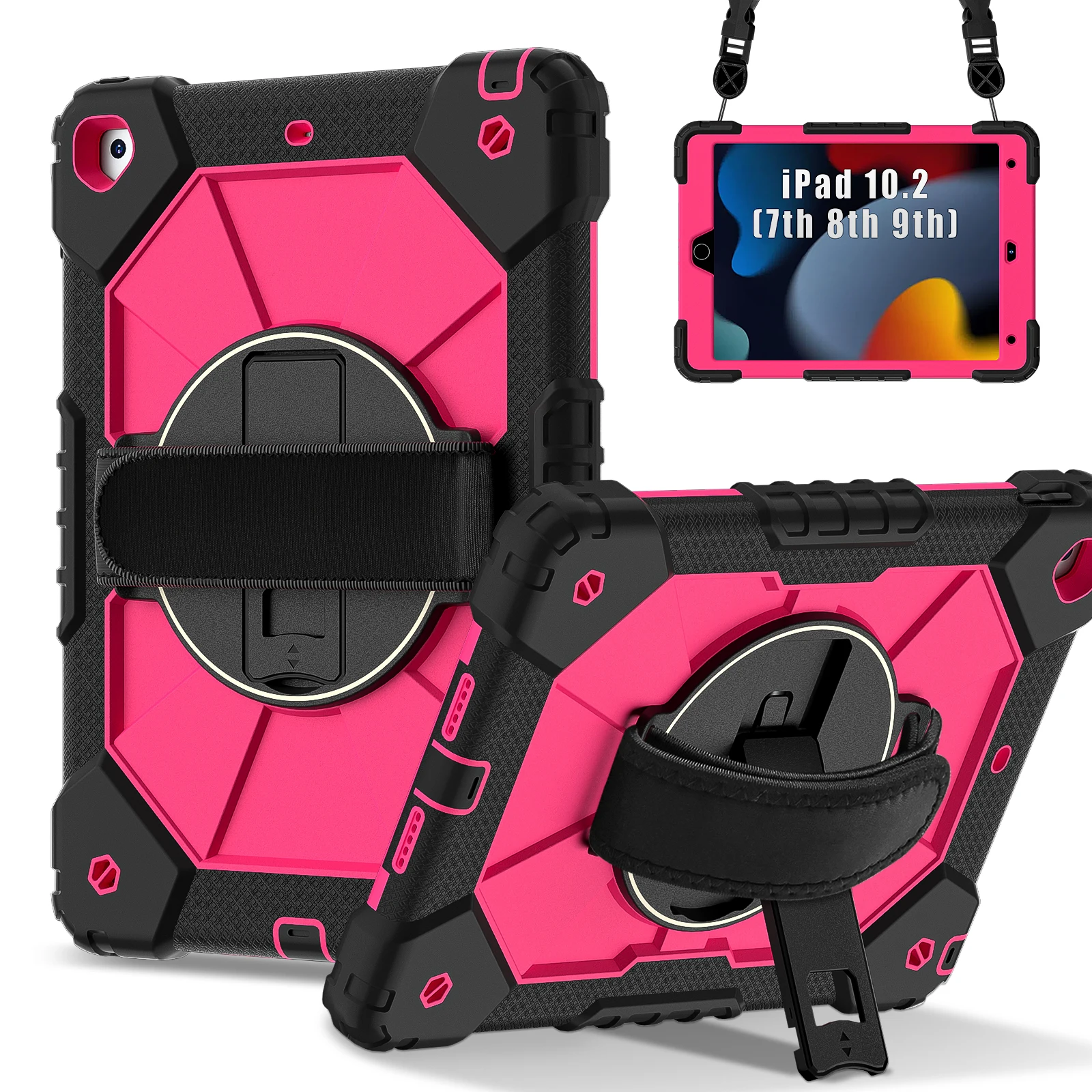 Tablet Protective Case A2 Model Suitable for iPad 10.2Inch 7Th(2019)/8Th (2020)/9Th (2021) with Satchel Stand 10 Colors Available
Tablet Protective Case A2 Model Suitable for iPad 10.2Inch 7Th(2019)/8Th (2020)/9Th (2021) with Satchel Stand 10 Colors Available