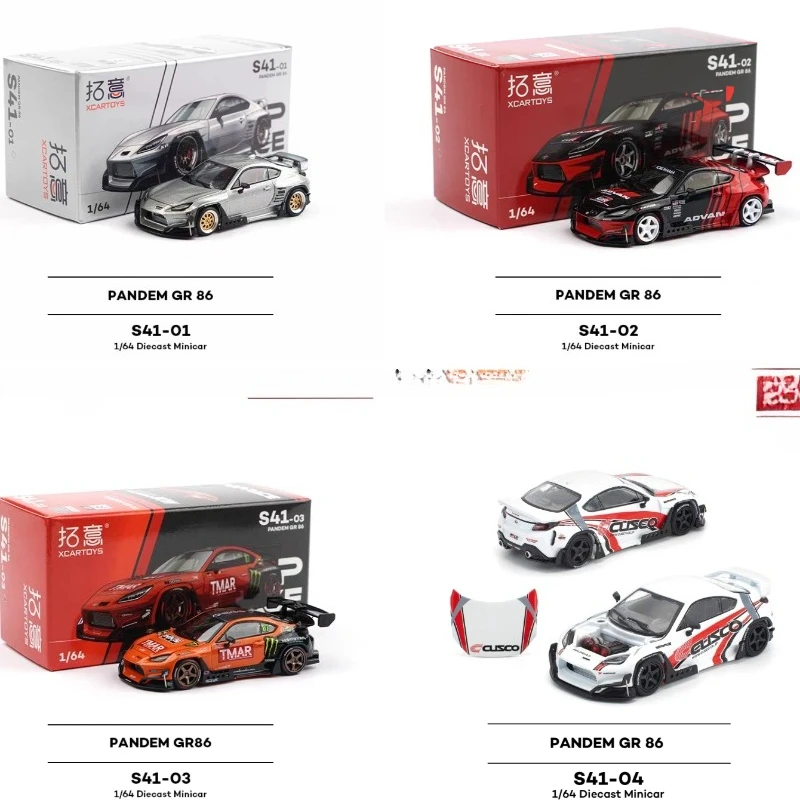 In stock 1: 64 New high-performance sports car PANDEM GR 86 racing model - alloy static car model, limited edition, gift.
In stock 1: 64 New high-performance sports car PANDEM GR 86 racing model - alloy static car model, limited edition, gift.
