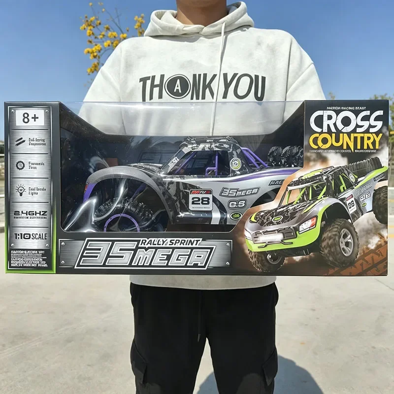 WLtoys Q229 1/10 RC Car High-Speed Off-Road Truck W/ Carbon Brush Motor 2.4GHz Remote Control Outdoor Climb Vehicle Toy Gift
WLtoys Q229 1/10 RC Car High-Speed Off-Road Truck W/ Carbon Brush Motor 2.4GHz Remote Control Outdoor Climb Vehicle Toy Gift