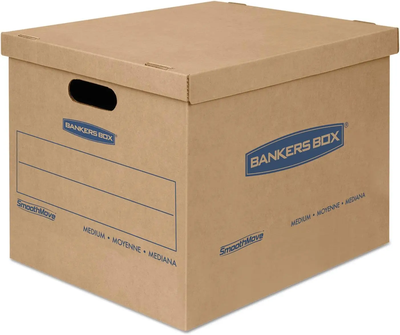 20 Pack Small Moving Boxes with Lids, Reinforced Handles, Tape-Free Assembly, 15x12x10 Inches
20 Pack Small Moving Boxes with Lids, Reinforced Handles, Tape-Free Assembly, 15x12x10 Inches
