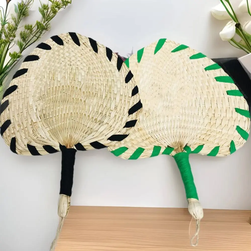 Creative Colorful Straw Hand-woven Fan vintage Anti-Mosquito Hand Cranked Fan DIY Handmade Straw Woven Fans Home Decoration
Creative Colorful Straw Hand-woven Fan vintage Anti-Mosquito Hand Cranked Fan DIY Handmade Straw Woven Fans Home Decoration