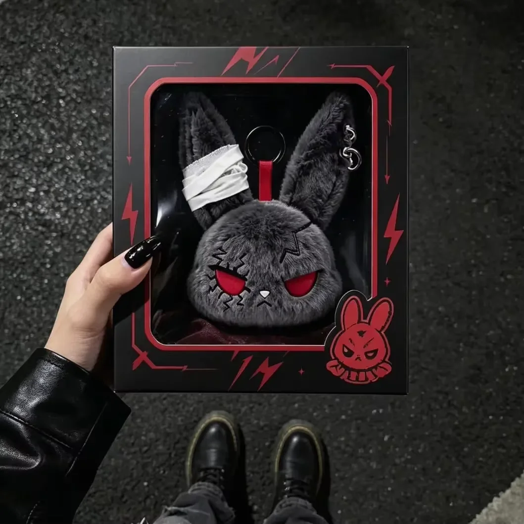 Hot Gothic Bunny Plush Keychain RabbitBag Charm with Bandage Desian Kawaii Key Ring Pendant Car Bag Ornament Gift To
Hot Gothic Bunny Plush Keychain RabbitBag Charm with Bandage Desian Kawaii Key Ring Pendant Car Bag Ornament Gift To