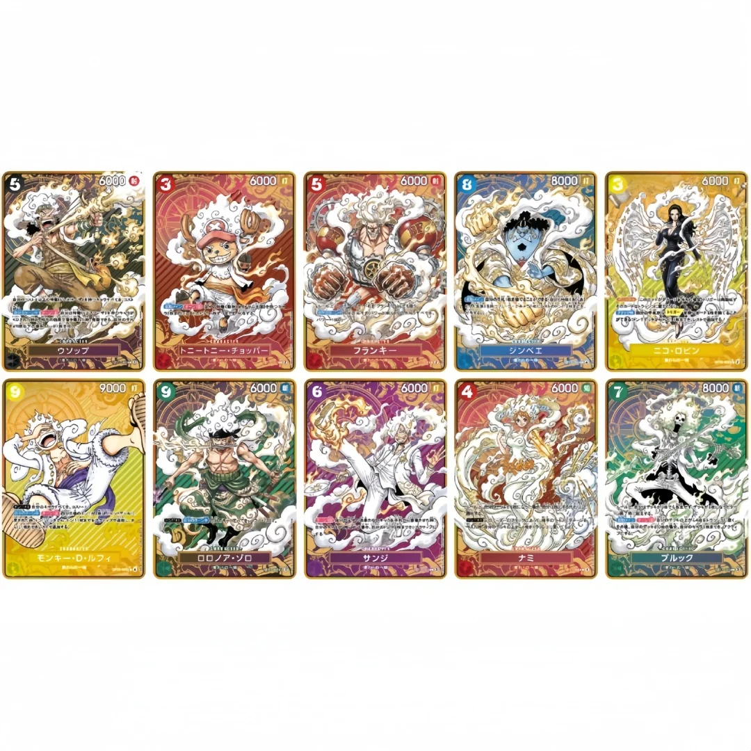 10pcs One Piece Nami Roronoa Zoro Boa Hancock Diy Opcg Folding Flash Card Usopp Tony Chopper Anime Game Collection Card Toy Gift
10pcs One Piece Nami Roronoa Zoro Boa Hancock Diy Opcg Folding Flash Card Usopp Tony Chopper Anime Game Collection Card Toy Gift