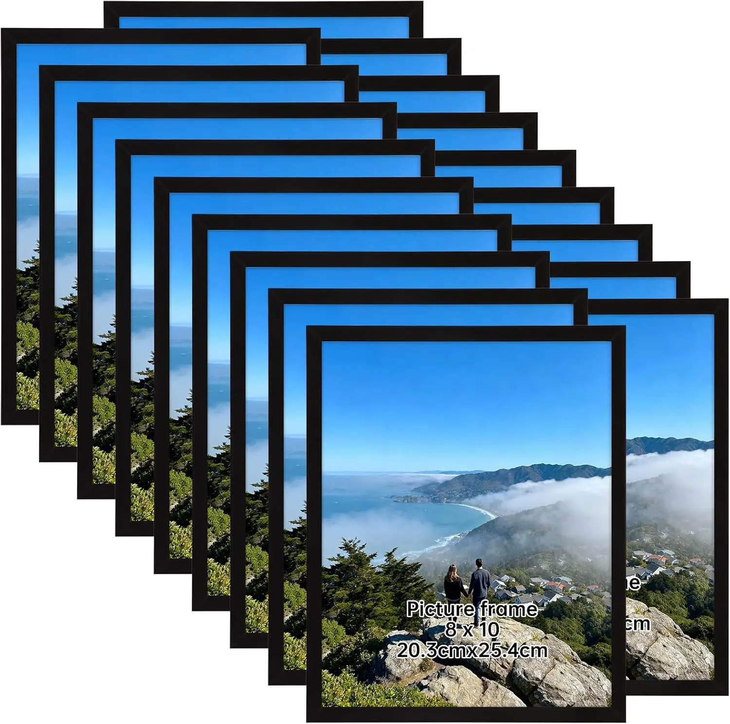 8x10 Picture Frame Set of 18, Lightweight 8 by 10 Frames Bulk for Gallery Wall Photo Hanging and Tabletop Display,
8x10 Picture Frame Set of 18, Lightweight 8 by 10 Frames Bulk for Gallery Wall Photo Hanging and Tabletop Display,