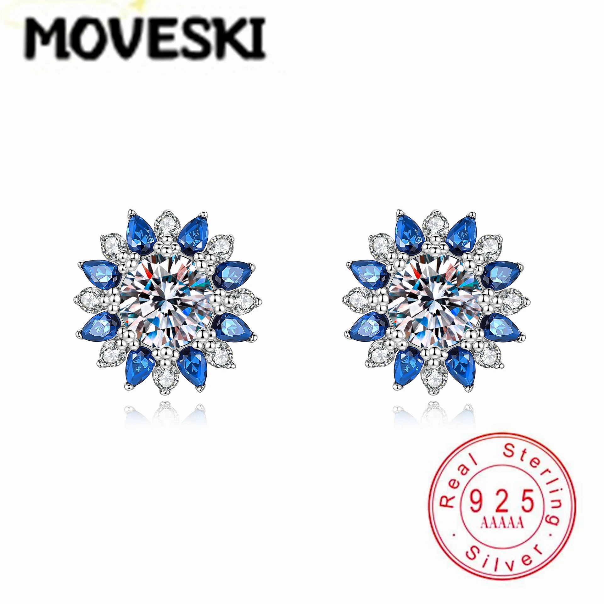 Серьги-гвоздики из стерлингового серебра 925 пробы с муассанитом, серьги-гвоздики в форме подсолнуха с муассанитом цвета D, изысканный ювелирный подарок
Серьги-гвоздики из стерлингового серебра 925 пробы с муассанитом, серьги-гвоздики в форме подсолнуха с муассанитом цвета D, изысканный ювелирный подарок