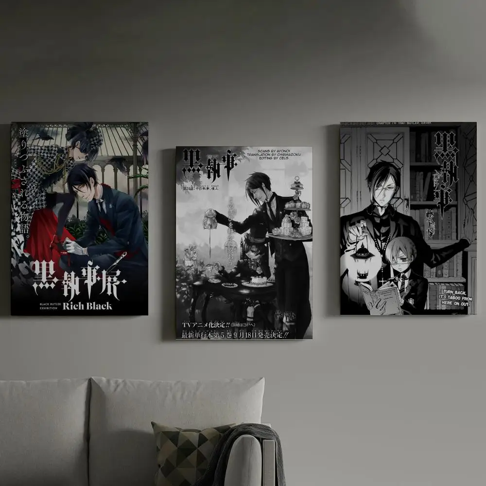 B-Black B-Butler Japanese Anime Poster Prints Canvas Painting Wall Art Picture Living Room Home Decor Tracklist Music Album Cove 
B-Black B-Butler Japanese Anime Poster Prints Canvas Painting Wall Art Picture Living Room Home Decor Tracklist Music Album Cove