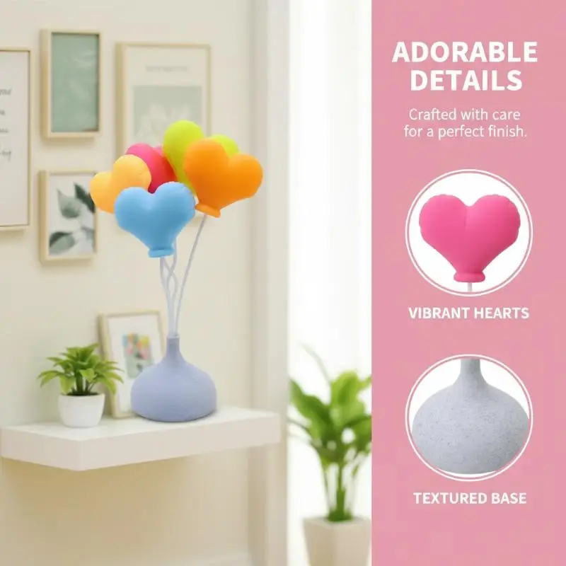 Miniature 1 12 Balloon Model Heart Shape 3D Balloon Stand for Dollhouse Birthday Scene Decor
Miniature 1 12 Balloon Model Heart Shape 3D Balloon Stand for Dollhouse Birthday Scene Decor