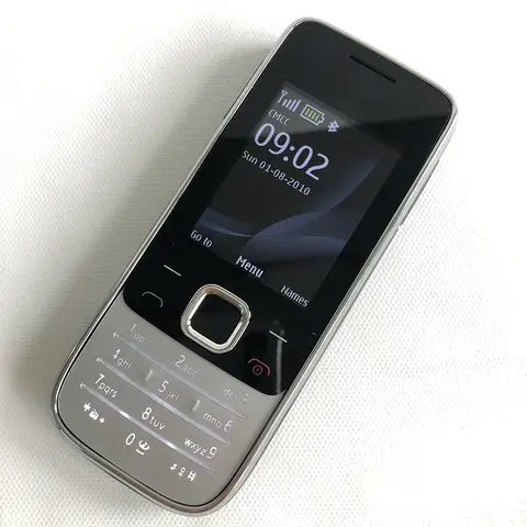 Original Nokia 2730 Classic Unlocked Phone 2G 3G Network 2MP Camera Long Standby Basic Bar Cellphone
