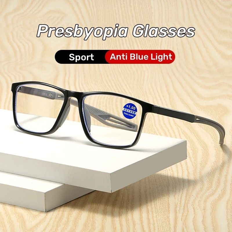 Ultralight TR90 Anti-blue Reading Glasses Middle-aged High - Definition Far Sight Glasses Sports Anti-slip Presbyopia Eyeglasses
Ultralight TR90 Anti-blue Reading Glasses Middle-aged High - Definition Far Sight Glasses Sports Anti-slip Presbyopia Eyeglasses