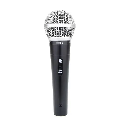 Micrófono dinámico cardioide SM58 de Metal para canto de escenario micrófono con cable profesional para Shure Karaoke BBOX grabación Vocal