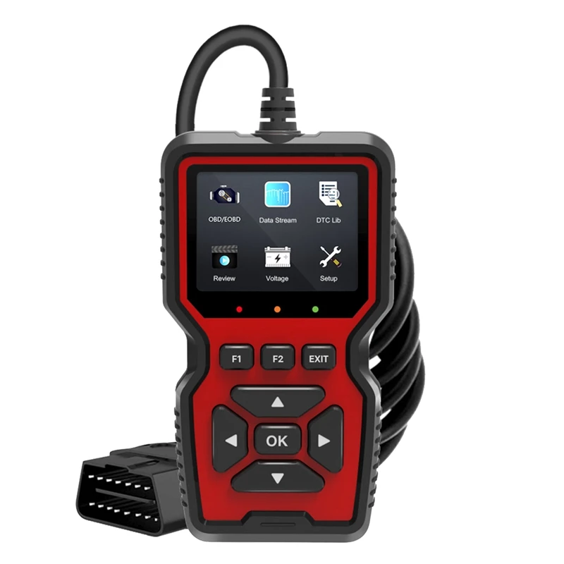 V519 OBD2 Scanner Automobile Fault Detector Plastic Scanner Car Fault Detector Diagnostic Tool Car Supplies
V519 OBD2 Scanner Automobile Fault Detector Plastic Scanner Car Fault Detector Diagnostic Tool Car Supplies