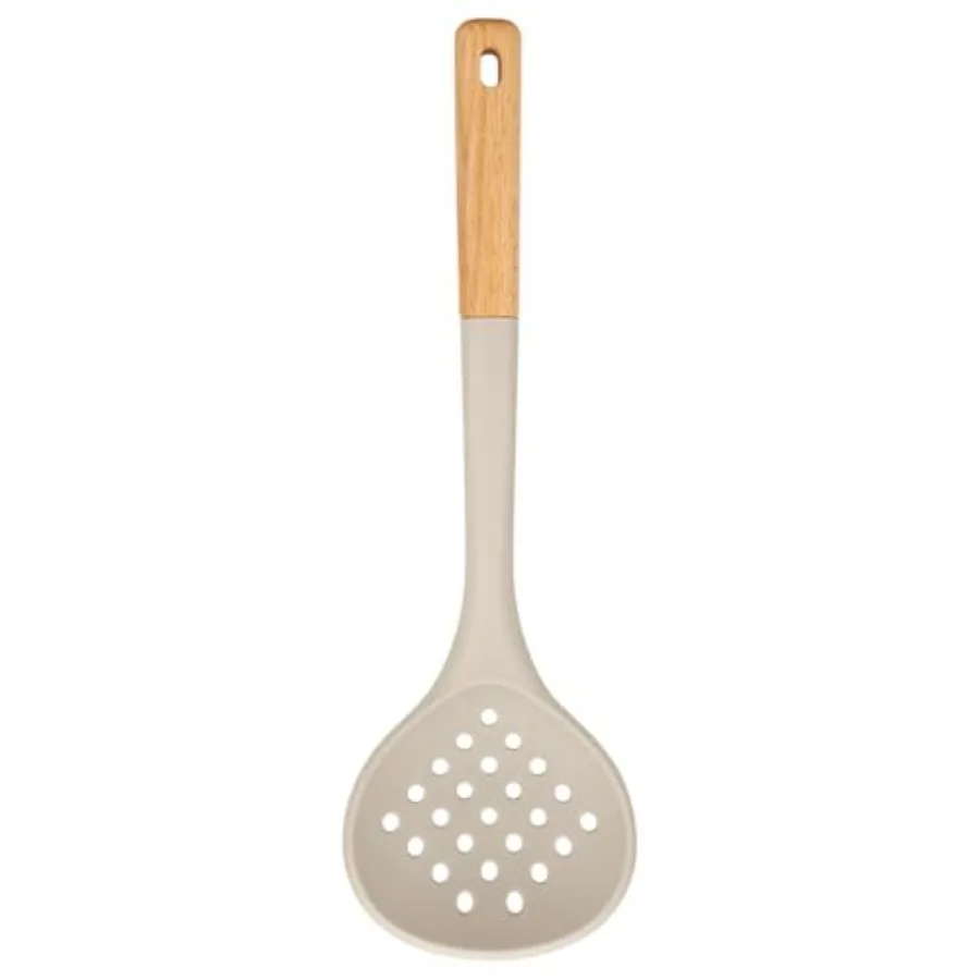 Kitchen Ladle Strainer, Large Slotted Spoon with High Heat Resistant BPA Free, Non Stick Cooking Skimmers For Draining and Fryi
Kitchen Ladle Strainer, Large Slotted Spoon with High Heat Resistant BPA Free, Non Stick Cooking Skimmers For Draining and Fryi