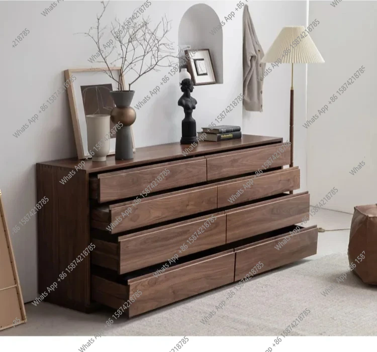 49J North American Black Walnut Pure Solid Wood Drawer Locker Light Luxury Designer Model
49J North American Black Walnut Pure Solid Wood Drawer Locker Light Luxury Designer Model