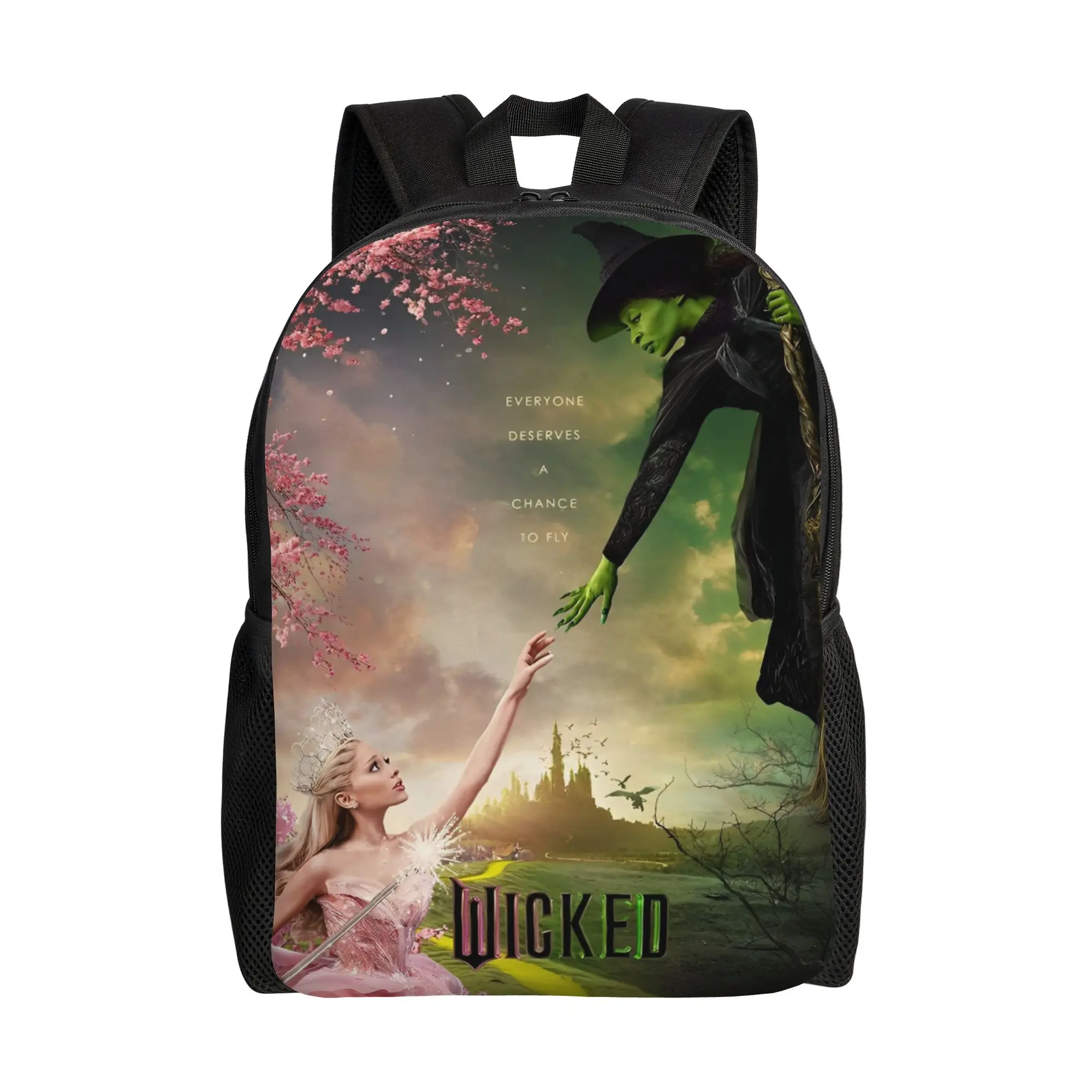 Рюкзак Wicked Elphaba & Glinda Tonal для мужчин и женщин, модный, для старшей школы, бизнеса, повседневный, в стиле фильма «Волшебники страны Оз», студенческий, наплечная сумка, подарок
Рюкзак Wicked Elphaba & Glinda Tonal для мужчин и женщин, модный, для старшей школы, бизнеса, повседневный, в стиле фильма «Волшебники страны Оз», студенческий, наплечная сумка, подарок