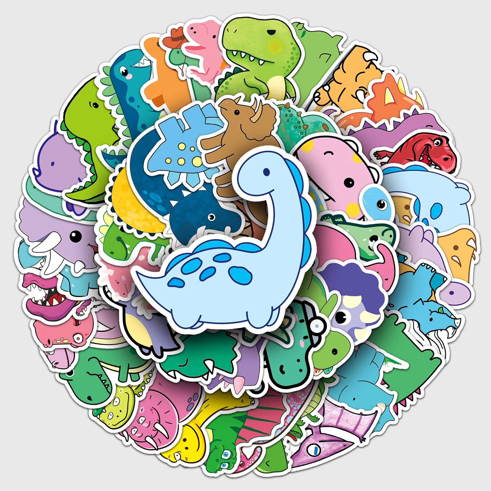 50Pcs Little Dinosaur Series Cartoon Cute Waterproof Sticker Skateboarding Snowboard Retro Vinyl Sticker
50Pcs Little Dinosaur Series Cartoon Cute Waterproof Sticker Skateboarding Snowboard Retro Vinyl Sticker