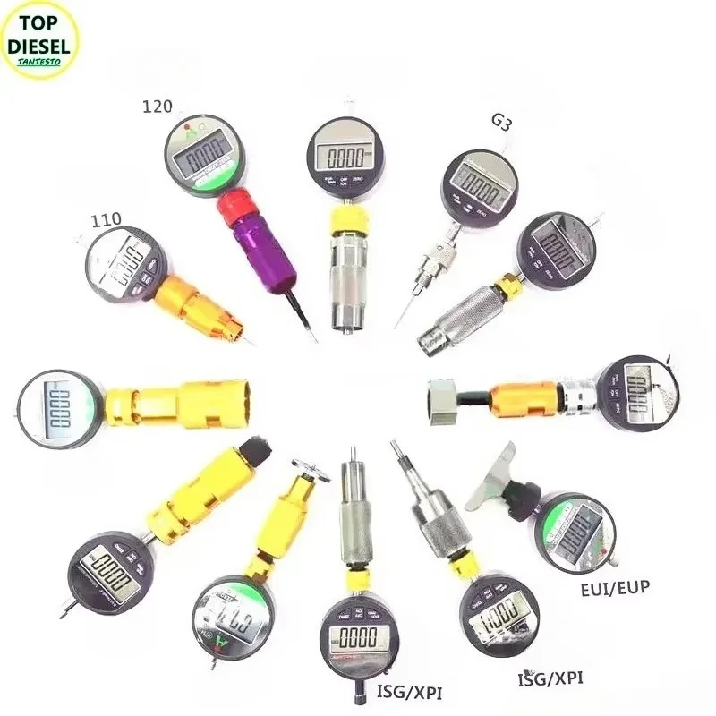 CRIN Common Rail Injector AHE Stroke Travel Residual Air Gap Armature Lift Measuring Repair Tools for BOSCH DENSO CAT CUMMINS
CRIN Common Rail Injector AHE Stroke Travel Residual Air Gap Armature Lift Measuring Repair Tools for BOSCH DENSO CAT CUMMINS