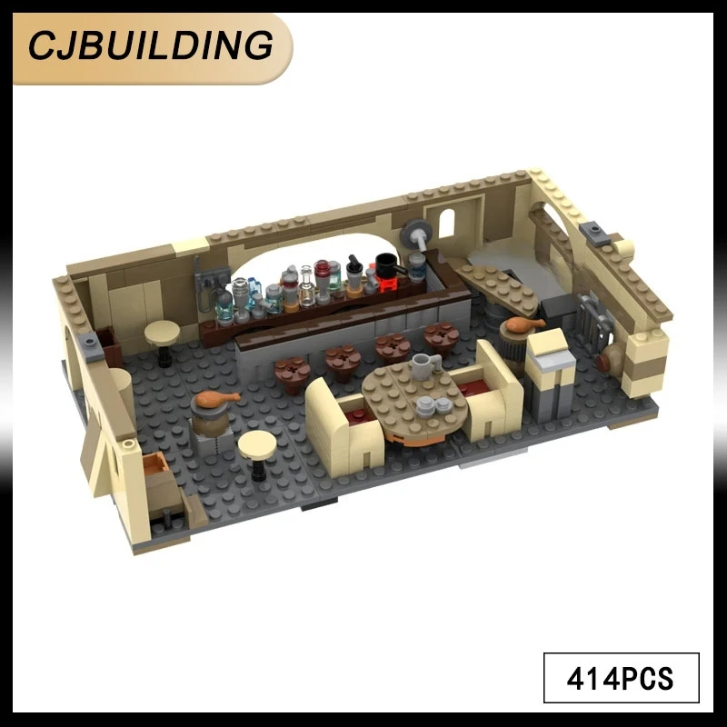 MOC Star Movie Series Hunter Guild Scene Модель Строительные блоки Бар Вид на улицу Архитектура DIY Сборка Кирпичи Игрушки MOC- 152421
MOC Star Movie Series Hunter Guild Scene Модель Строительные блоки Бар Вид на улицу Архитектура DIY Сборка Кирпичи Игрушки MOC- 152421