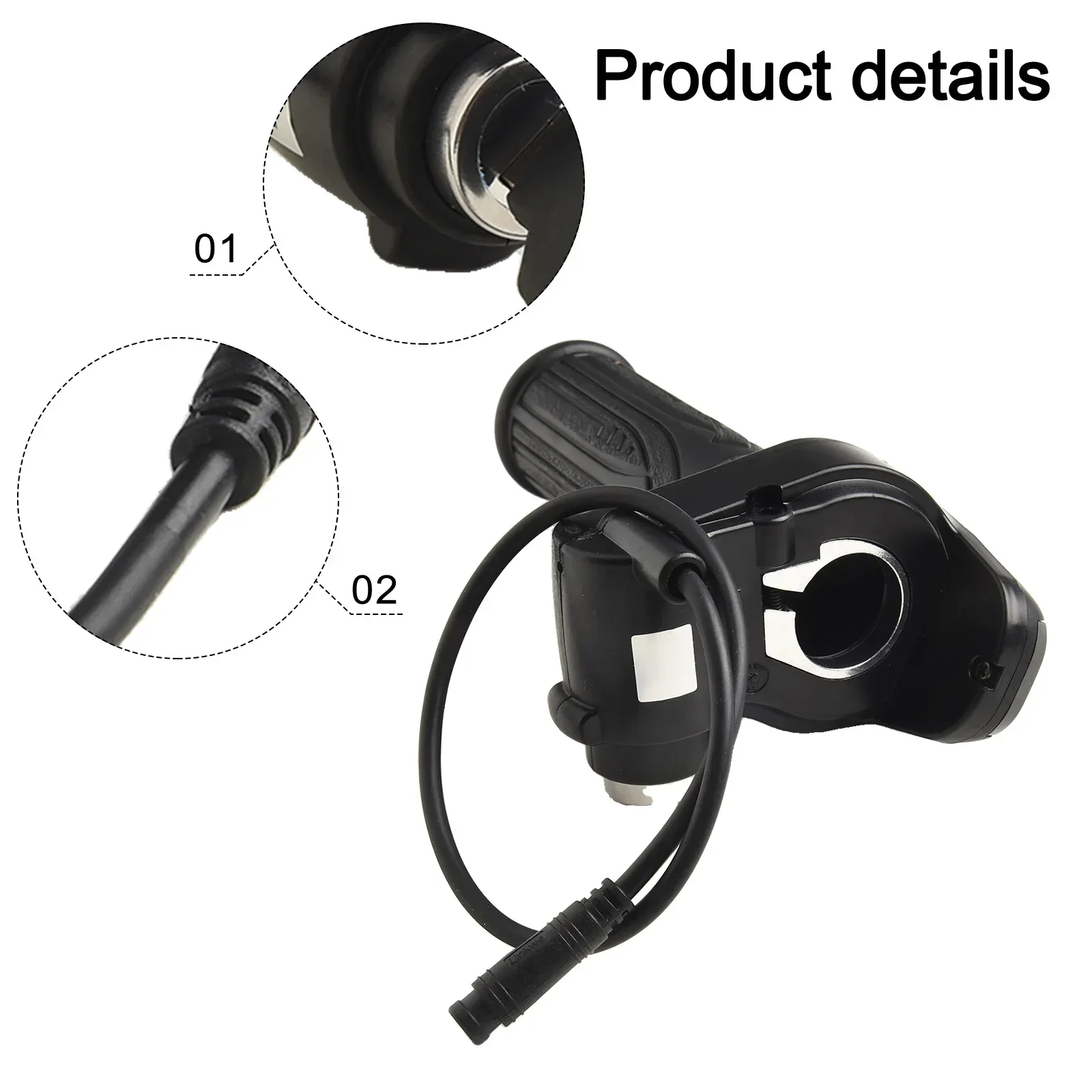 Throttle Control Set E-Bike Throttle Biking Electric Commuting 30Cm Electric Vehicle 6PIN Waterproof Interface
Throttle Control Set E-Bike Throttle Biking Electric Commuting 30Cm Electric Vehicle 6PIN Waterproof Interface