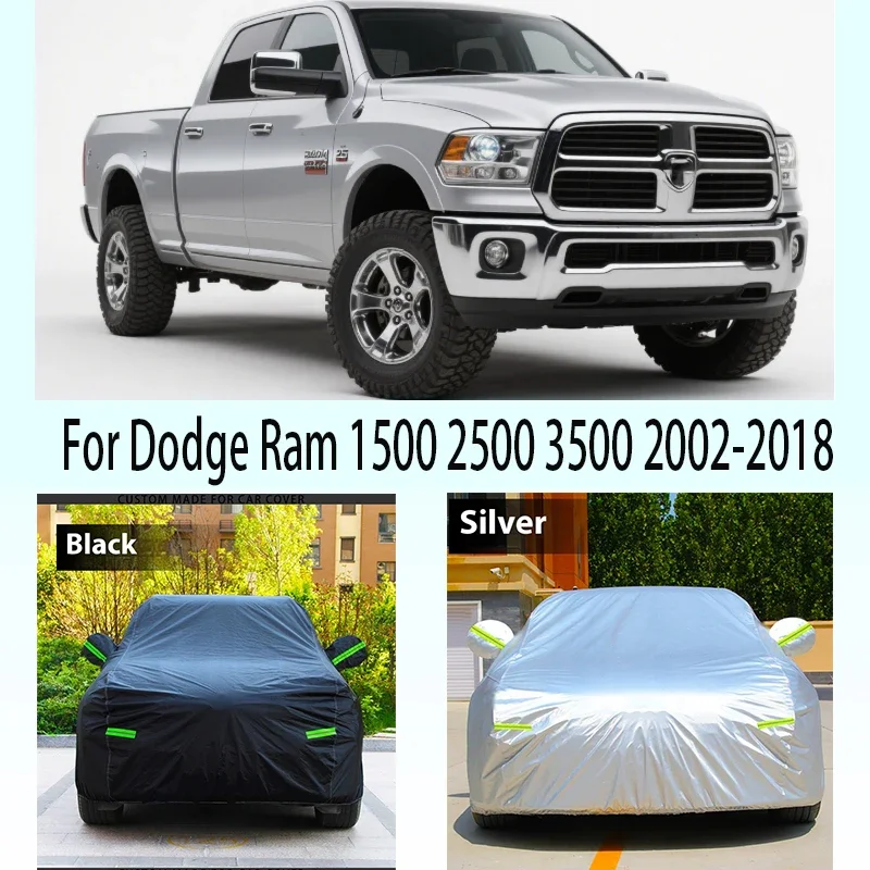 For Dodge Ram 1500 2500 3500 Full Car Cover Outdoor Auto Sun Shade Anti-UV Snow Rain Protection Waterproof Cover Dustproof
For Dodge Ram 1500 2500 3500 Full Car Cover Outdoor Auto Sun Shade Anti-UV Snow Rain Protection Waterproof Cover Dustproof