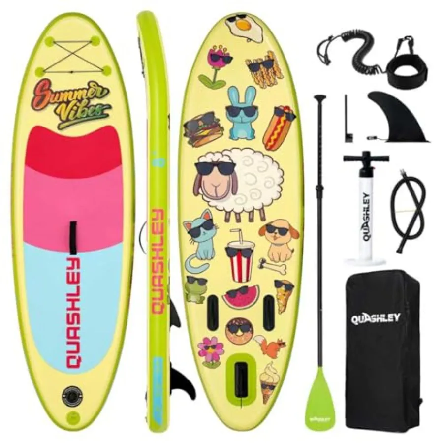 inflatable paddle board for lake ocean river swimming and surfing PVC material blue includes adjustable paddle pump leash backp
inflatable paddle board for lake ocean river swimming and surfing PVC material blue includes adjustable paddle pump leash backp