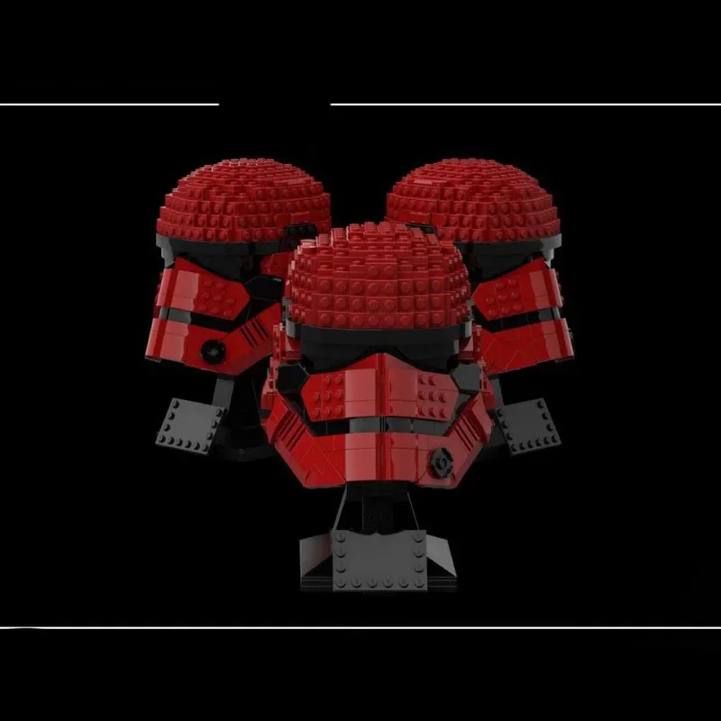 711PCS MOC Science Fiction Movie (STAR BATTLE) Captain Cardinal Helmet Series Building Blocks Model Festival Children Gift
711PCS MOC Science Fiction Movie (STAR BATTLE) Captain Cardinal Helmet Series Building Blocks Model Festival Children Gift