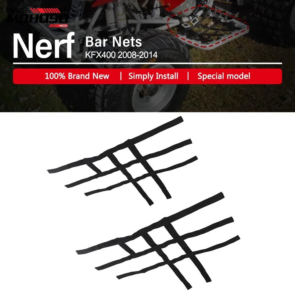 New Motorcycle Nerf Bar Nets Waterproof Nylon ATV Toolkit For Kawasaki KFX400 2008-2014 2013 2012 2011 2010 2009 KFX 400 KFX450R
New Motorcycle Nerf Bar Nets Waterproof Nylon ATV Toolkit For Kawasaki KFX400 2008-2014 2013 2012 2011 2010 2009 KFX 400 KFX450R