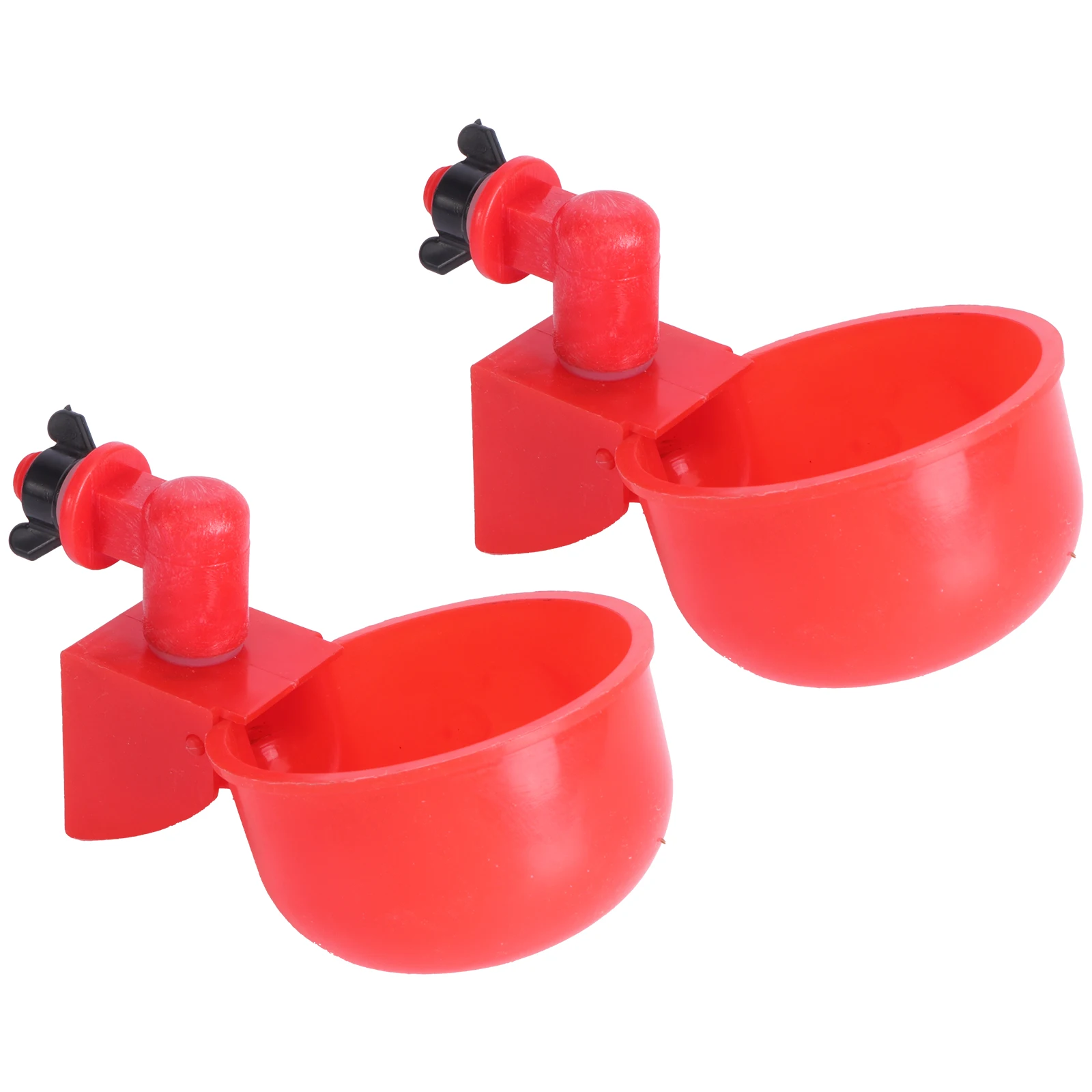 2Pcs Automatic Drinking Bowl Chicken Waterer Red ABS Poultry Dispenser Large Output Easy Install Use Durable Long Life Fall
2Pcs Automatic Drinking Bowl Chicken Waterer Red ABS Poultry Dispenser Large Output Easy Install Use Durable Long Life Fall