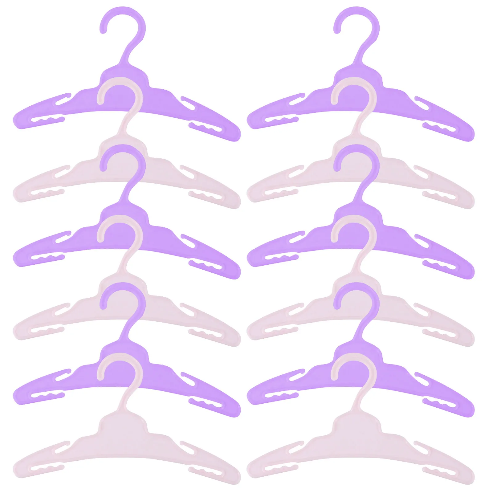16Pcs Plastic Miniature Clothes Hangers for Lightweight Durable Clothes Rack Portable Storage Organizer Plastic Rack
16Pcs Plastic Miniature Clothes Hangers for Lightweight Durable Clothes Rack Portable Storage Organizer Plastic Rack