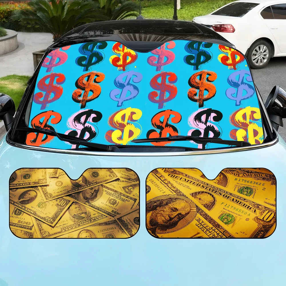 Dollar Luxury Car Sunshade Front Sunscreen Heat Insulation Cooling Aluminum Summer Car With Cartoon Glass Cover
Dollar Luxury Car Sunshade Front Sunscreen Heat Insulation Cooling Aluminum Summer Car With Cartoon Glass Cover