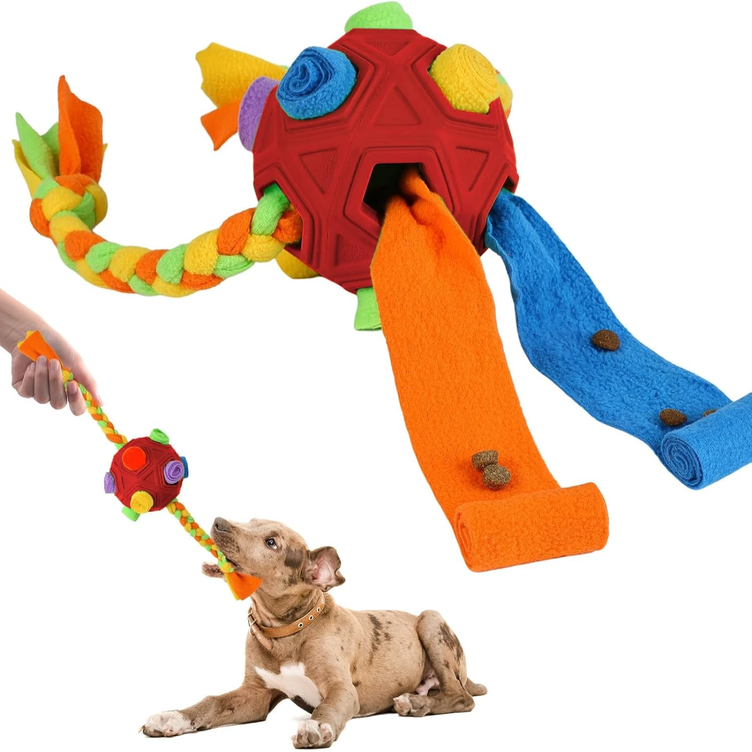 Engaging and Exciting Small and Medium Interactive Snuffle Ball Puzzle Game Toy for Dogs - Hours of Fun Mental Stimulation - Int
Engaging and Exciting Small and Medium Interactive Snuffle Ball Puzzle Game Toy for Dogs - Hours of Fun Mental Stimulation - Int