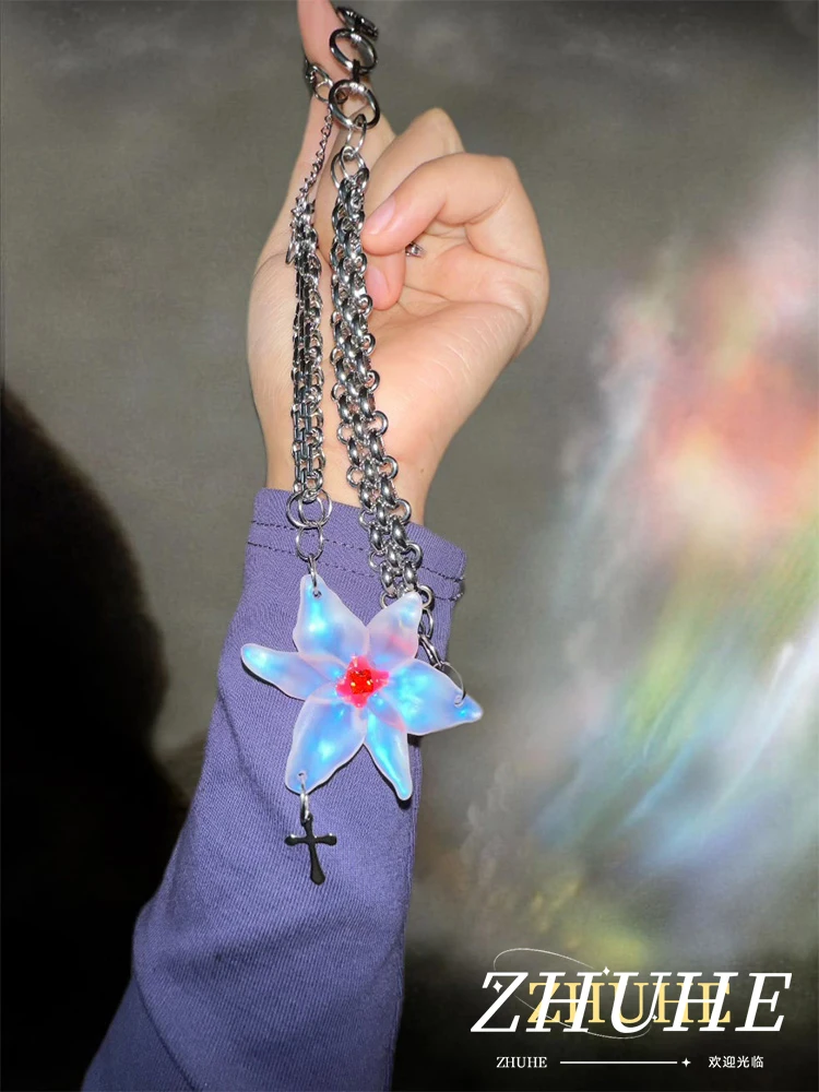 Celebration Banquet Lily Gemstone Necklace Punk Copper Alloy Women's Popular Jewelry Gift
Celebration Banquet Lily Gemstone Necklace Punk Copper Alloy Women's Popular Jewelry Gift