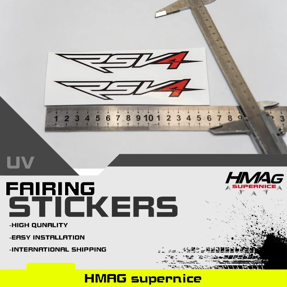 For RSV4 RS 4V Motorcycle Fairing Upper Fairing Decals Stickers 3M Sticker 1Pair
For RSV4 RS 4V Motorcycle Fairing Upper Fairing Decals Stickers 3M Sticker 1Pair