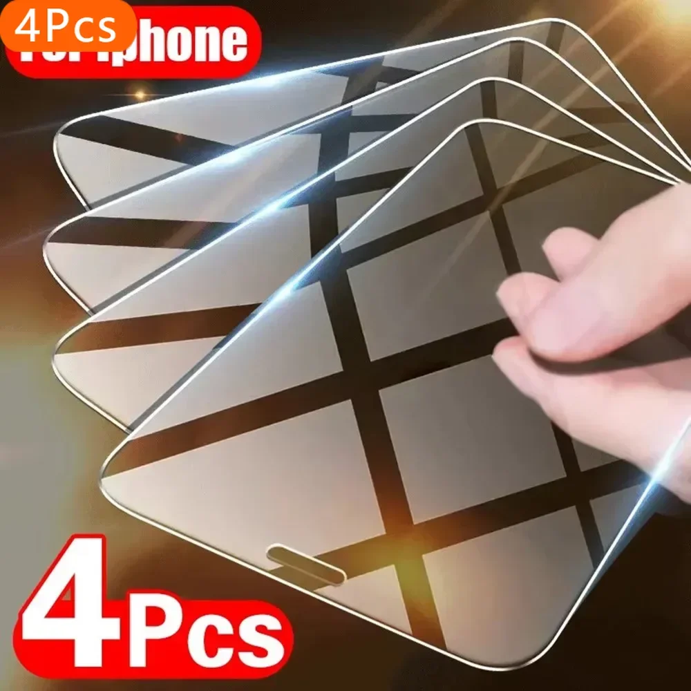 4Pcs Tempered Glass for IPhone 16 13 11 12 14 15 Pro Max Mini Screen Protector for IPhone 16 14 15 7 8 Plus X XR XS MAX SE Glass
4Pcs Tempered Glass for IPhone 16 13 11 12 14 15 Pro Max Mini Screen Protector for IPhone 16 14 15 7 8 Plus X XR XS MAX SE Glass