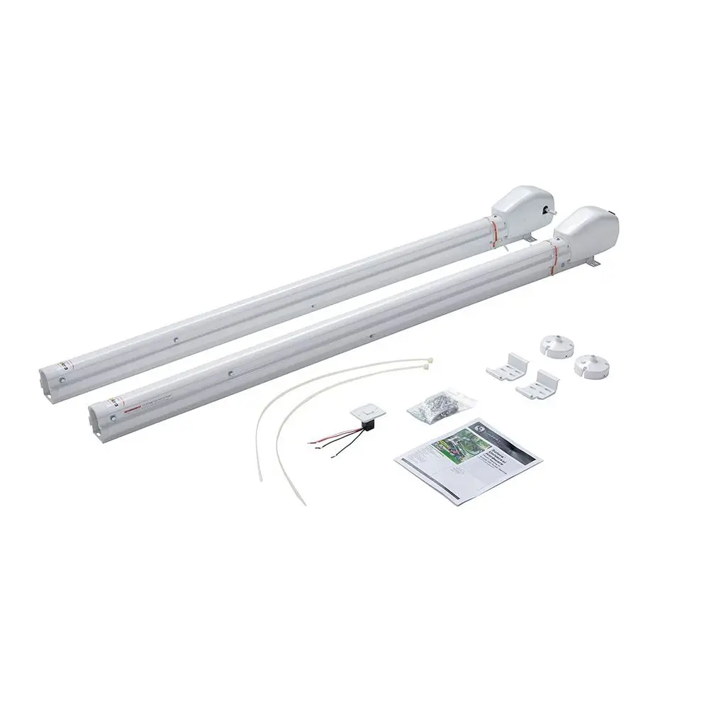 3000 Series Short White Universal RV Awning Arms amp Hardware Kit with OneTouch Power Extend Retract, OneHanded Adjustable Pitc
3000 Series Short White Universal RV Awning Arms amp Hardware Kit with OneTouch Power Extend Retract, OneHanded Adjustable Pitc