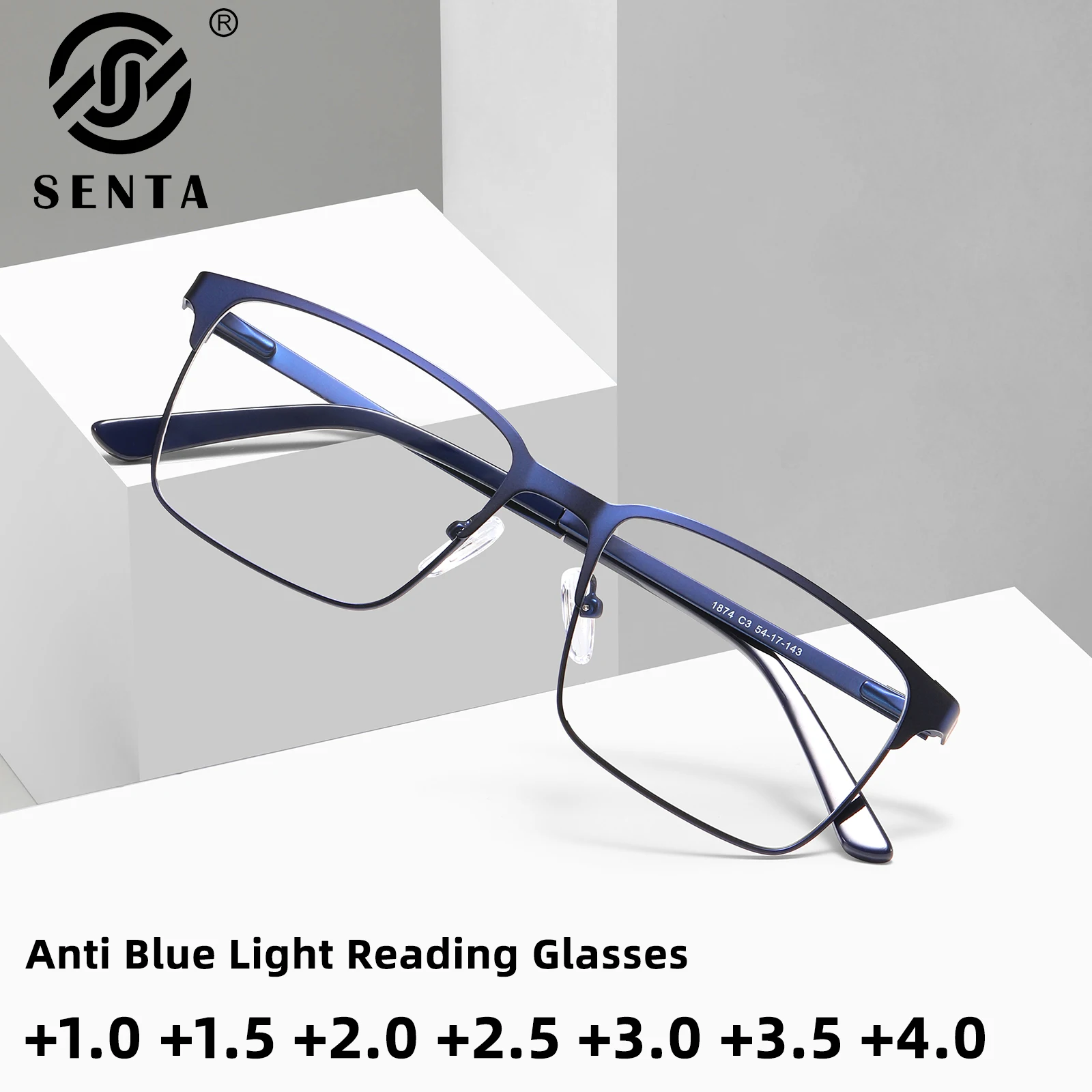 Anti Blue Light Reading Glasses Men Brand Design Square Eyewear Optical Lenses Woman High-end Quality Graduated Glasses Man +1 2
Anti Blue Light Reading Glasses Men Brand Design Square Eyewear Optical Lenses Woman High-end Quality Graduated Glasses Man +1 2