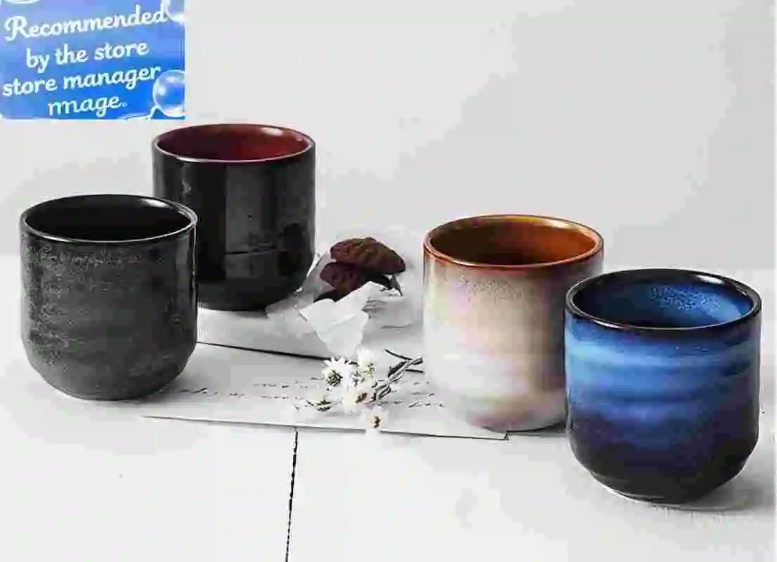 Керамический чайный сервиз в японском стиле, чайная чашка, кофейная чашка, набор Yerba Mate, керамическая чашка Mate, набор из 4 (4 цветов) для домашнего использования
Керамический чайный сервиз в японском стиле, чайная чашка, кофейная чашка, набор Yerba Mate, керамическая чашка Mate, набор из 4 (4 цветов) для домашнего использования