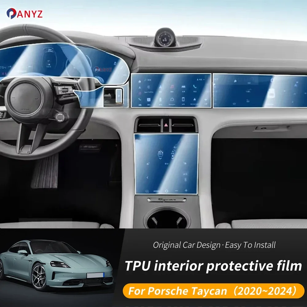 Anti-Scratch Sticker for PORSCHE Taycan 2020-2024 Gearbox Panel Navigation Screen Automotive Interior TPU Protective Film Cover
Anti-Scratch Sticker for PORSCHE Taycan 2020-2024 Gearbox Panel Navigation Screen Automotive Interior TPU Protective Film Cover