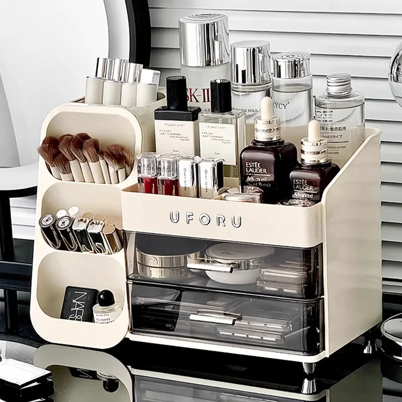 Desktop Cosmetics Storage Box Dresser Household Skin Care Product Shelf Premium Finishing Box Dust-proof Cosmetic Case
Desktop Cosmetics Storage Box Dresser Household Skin Care Product Shelf Premium Finishing Box Dust-proof Cosmetic Case