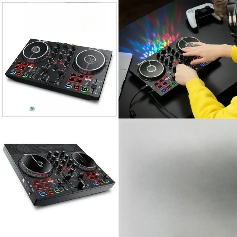 NUMARK PartyMix 2 Dual-Deck DJ Controller 8 Pads Serato VDJ Compatible
NUMARK PartyMix 2 Dual-Deck DJ Controller 8 Pads Serato VDJ Compatible