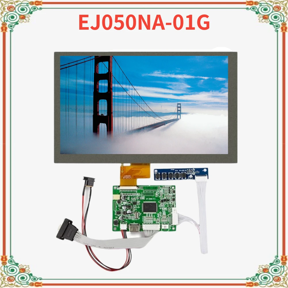HDMI+VGA 2AV LCD Controller Board Work for 5inch 800x480 50pin EJ050NA EJ050NA-01G EJ050NA 01G LCD Display Screen Mini Display
HDMI+VGA 2AV LCD Controller Board Work for 5inch 800x480 50pin EJ050NA EJ050NA-01G EJ050NA 01G LCD Display Screen Mini Display